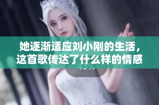 她逐渐适应刘小刚的生活，这首歌传达了什么样的情感呢