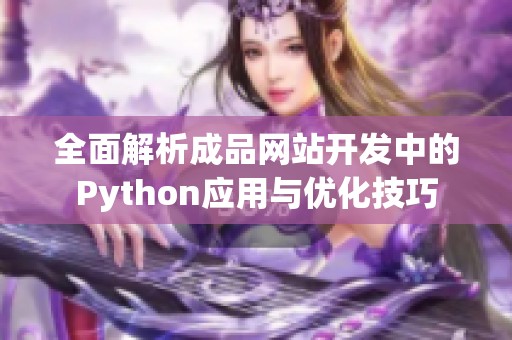 全面解析成品网站开发中的Python应用与优化技巧