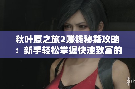 秋叶原之旅2赚钱秘籍攻略：新手轻松掌握快速致富的游戏技巧与策略