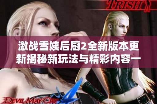 激战雪姨后厨2全新版本更新揭秘新玩法与精彩内容一览