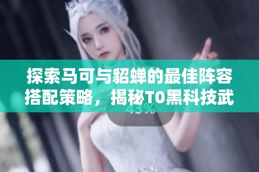 探索马可与貂蝉的最佳阵容搭配策略，揭秘T0黑科技武锋阵的强大魅力