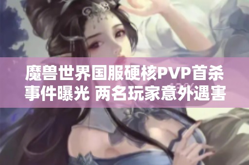魔兽世界国服硬核PVP首杀事件曝光 两名玩家意外遇害引发游戏安全讨论