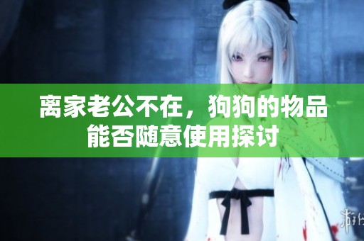 离家老公不在，狗狗的物品能否随意使用探讨
