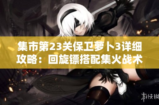 集市第23关保卫萝卜3详细攻略：回旋镖搭配集火战术揭秘