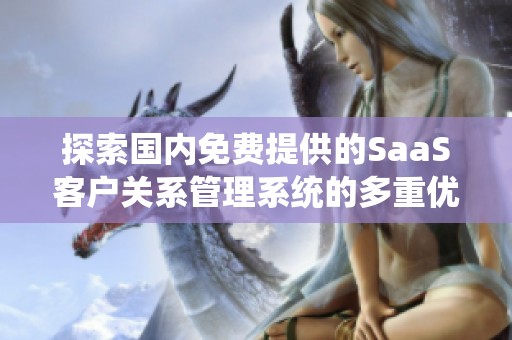 探索国内免费提供的SaaS客户关系管理系统的多重优势与应用