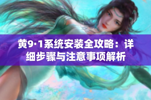 黄9·1系统安装全攻略：详细步骤与注意事项解析