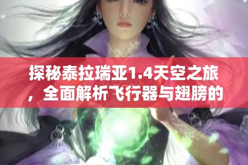 探秘泰拉瑞亚1.4天空之旅，全面解析飞行器与翅膀的功能与技巧