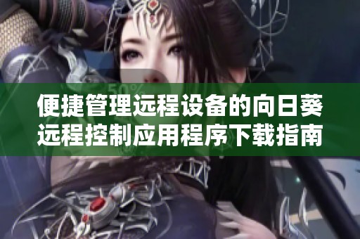 便捷管理远程设备的向日葵远程控制应用程序下载指南