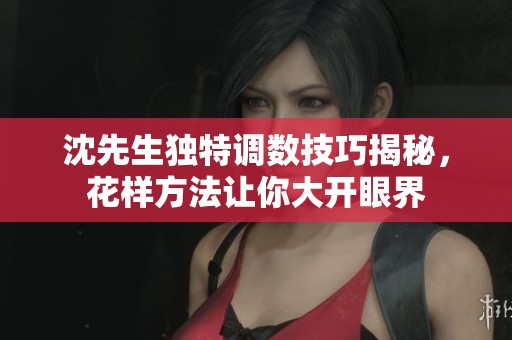 沈先生独特调数技巧揭秘，花样方法让你大开眼界