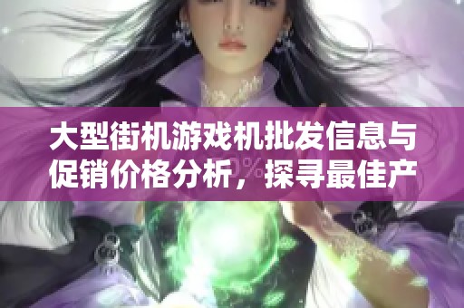 大型街机游戏机批发信息与促销价格分析，探寻最佳产地货源与市场动态