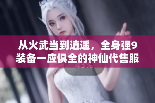 从火武当到逍遥，全身强9装备一应俱全的神仙代售服务探索