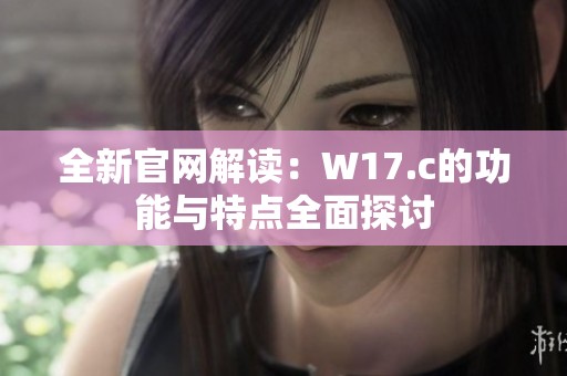 全新官网解读：W17.c的功能与特点全面探讨