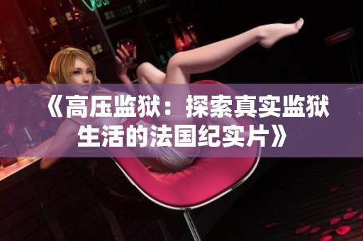 《高压监狱：探索真实监狱生活的法国纪实片》