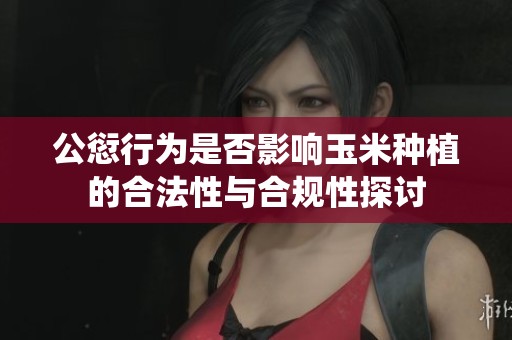 公愆行为是否影响玉米种植的合法性与合规性探讨