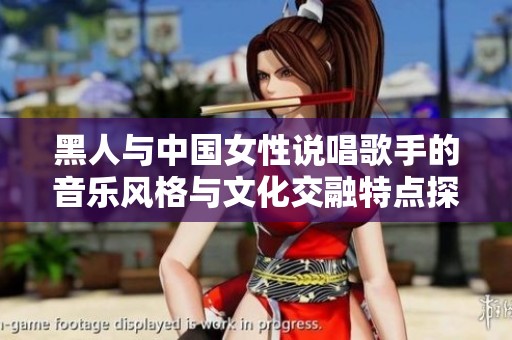 黑人与中国女性说唱歌手的音乐风格与文化交融特点探讨